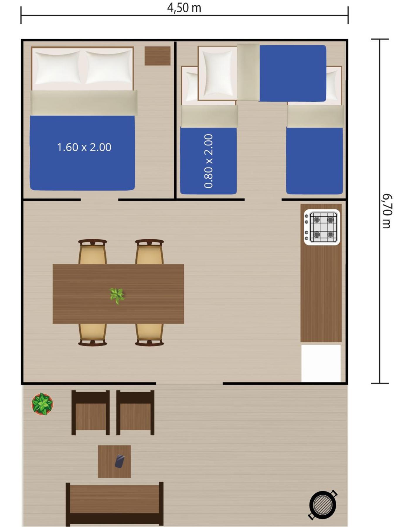 Easyatent Safari Tent Park Umag Room photo